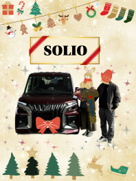 ソリオご納車おめでとうございます✨